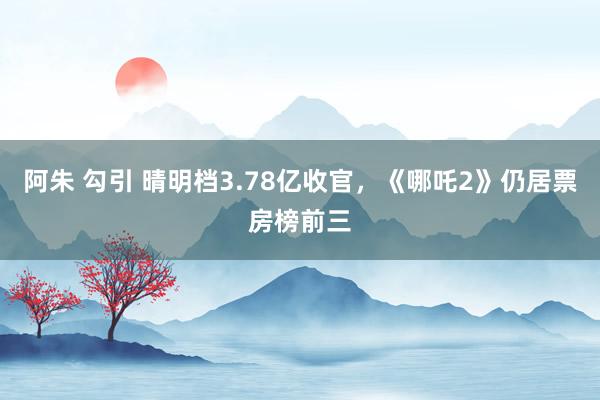 阿朱 勾引 晴明档3.78亿收官，《哪吒2》仍居票房榜前三